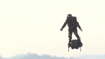 El cine que predijo la llegada del 'hombre volador'