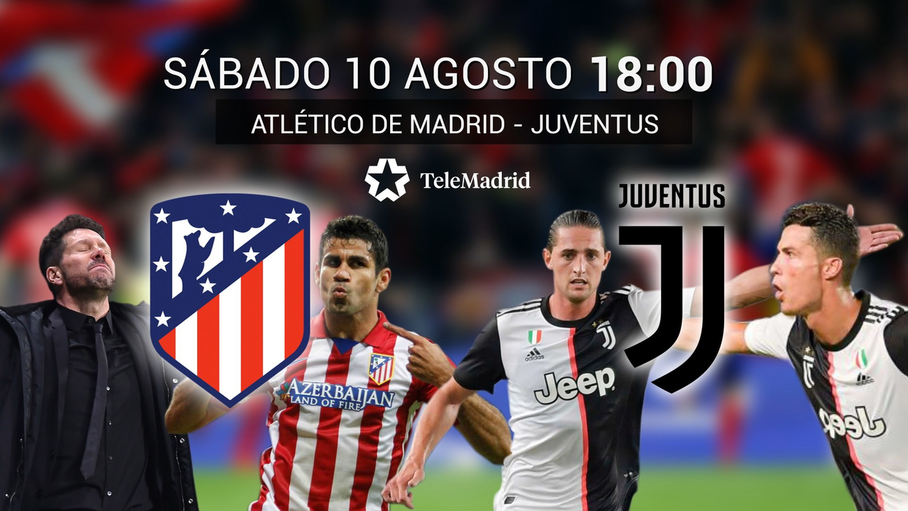 Atlético de Madrid-Juventus, la revancha en Telemadrid