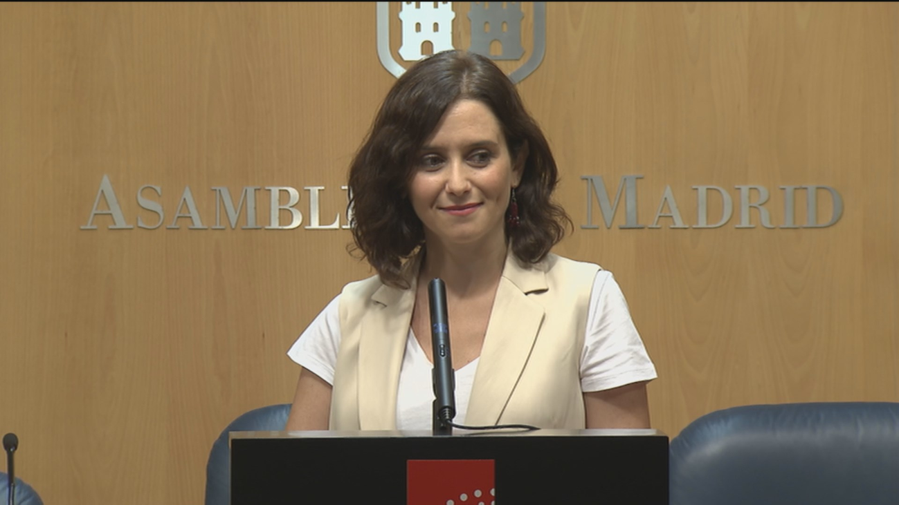 Isabel Díaz Ayuso: "Mi compromiso con que no se repita ningún caso de corrupción es firme"
