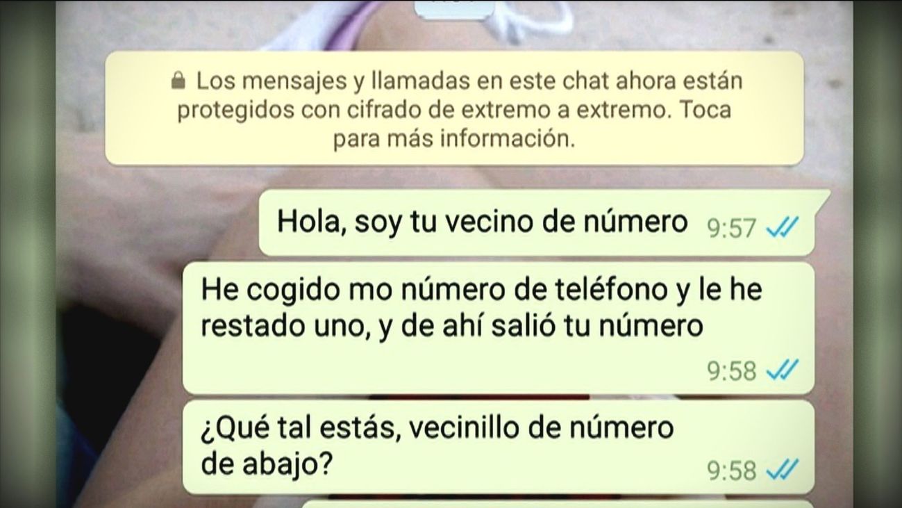 El vecino del Whatsapp se hace viral