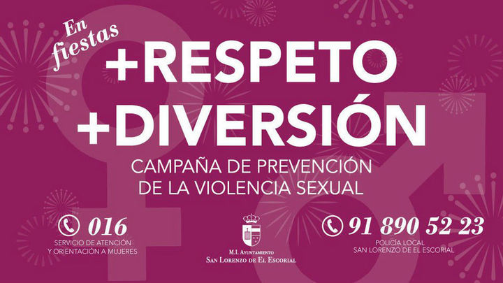 San Lorenzo de El Escorial lanza una campaña de prevención de la violencia machista