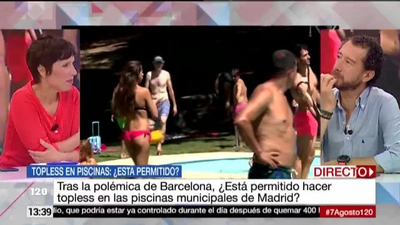 ¿Está permitido hacer topless en las piscinas municipales de Madrid?