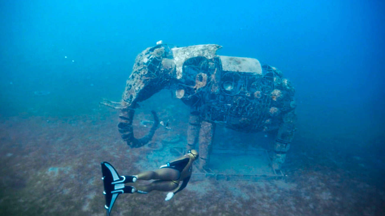 El museo subacuático de Lighthouse