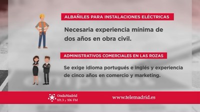 Se buscan administrativos comerciales para trabajar en Las Rozas