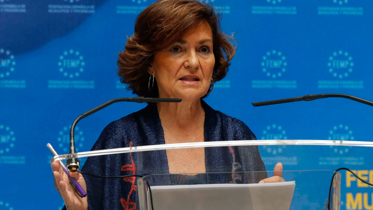 Calvo dice que los tuits de Echenique "no son constructivos y no ayudan nada"