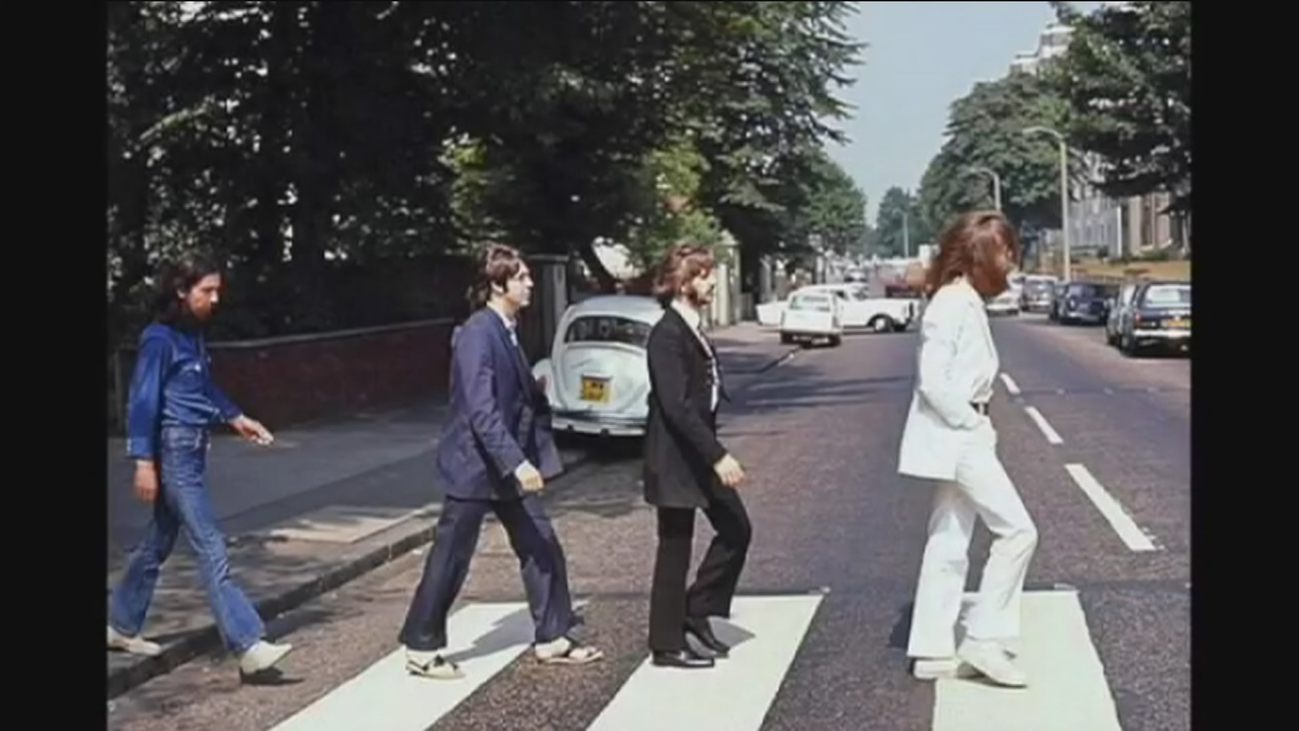 Se cumple 50 años de la mítica foto de los Beatles en  Abbey Road