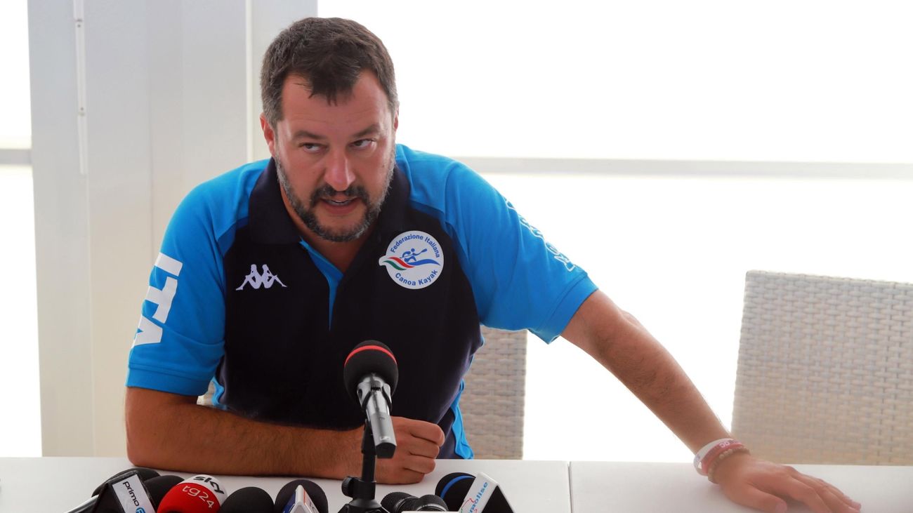 Salvini anuncia una moción de censura contra el primer ministro italiano