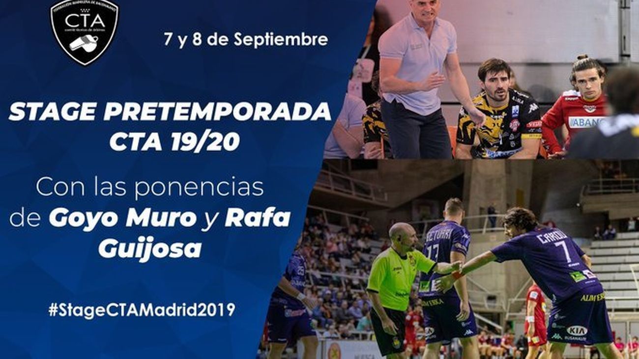 David Monjo y el stage de pretemporada de los árbitros de balonmano