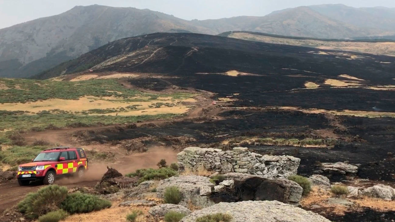 Libertad para el investigado como presunto autor del  incendio en la Sierra de Guadarrama el verano pasado