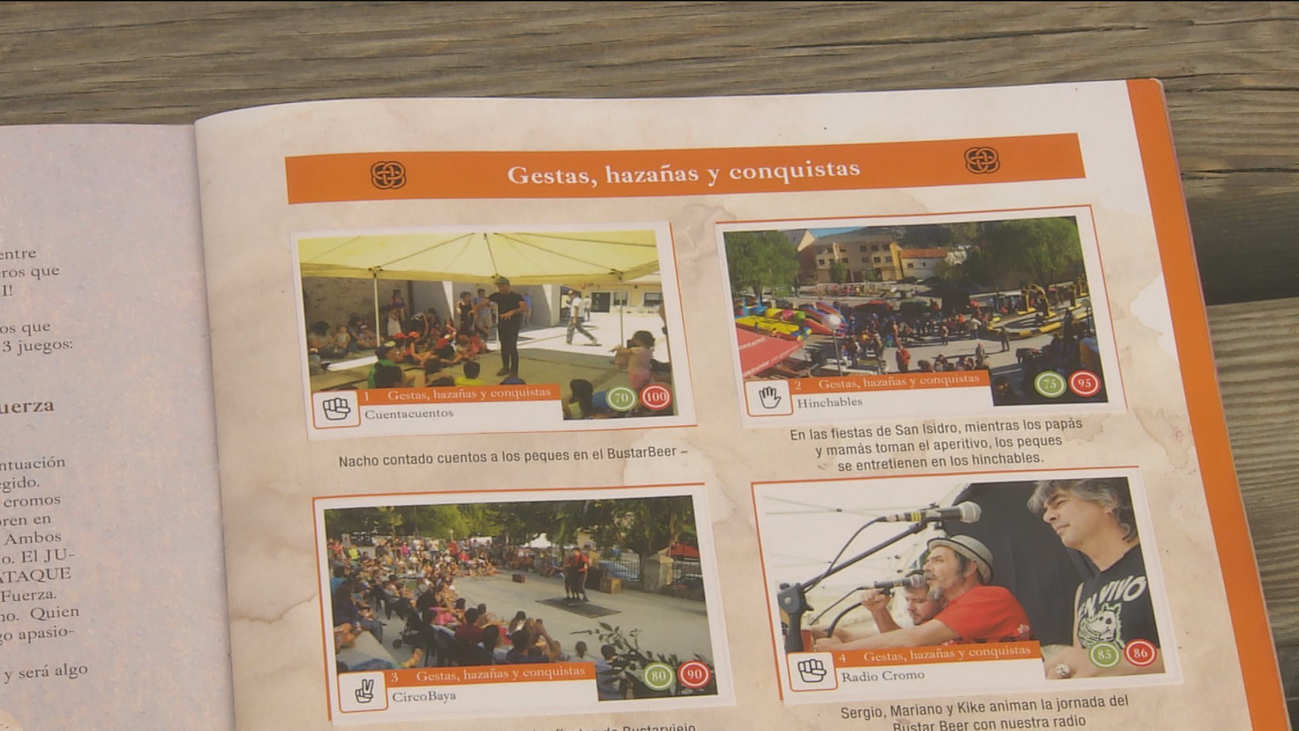 Cromos para conocer a los  vecinos de Bustarviejo