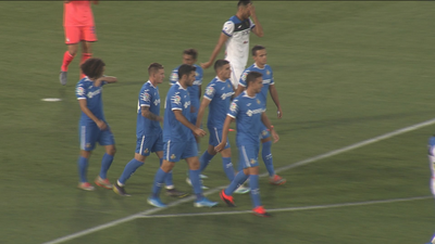 4-1 El Getafe exhibe pegada ante el Atalanta