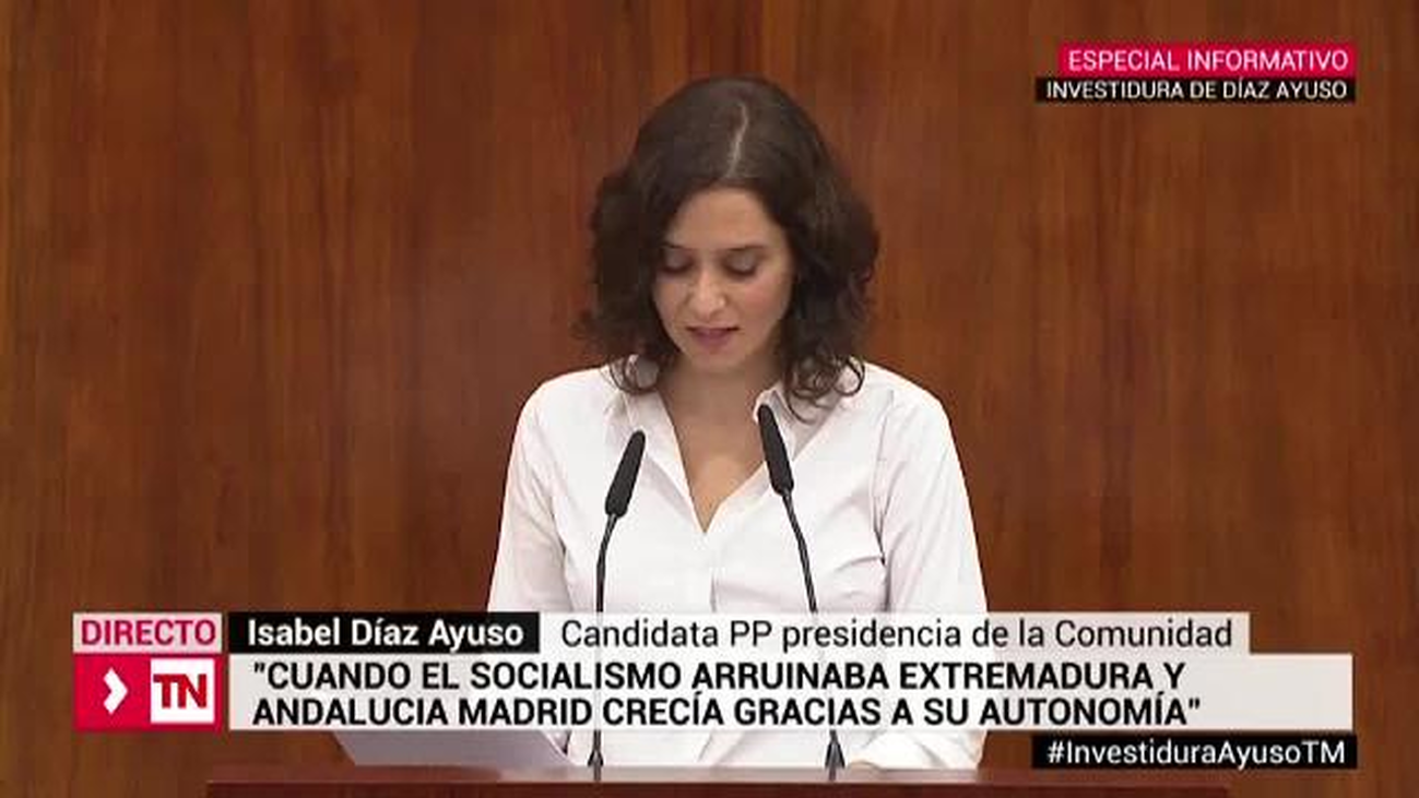 Especial investidura de Isabel Díaz Ayuso (parte 2)