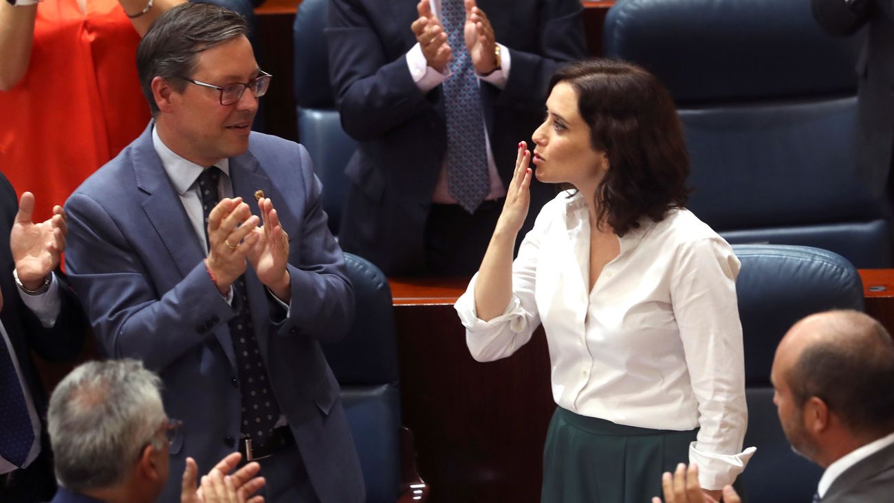 Las mejores imágenes de la investidura de Isabel Díaz Ayuso