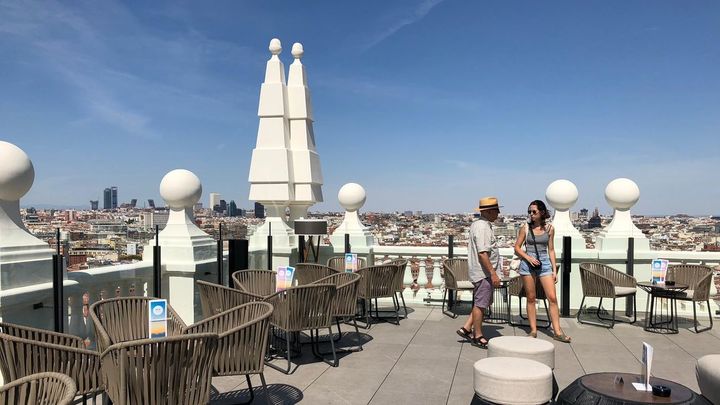 Terraza del Hotel Riu