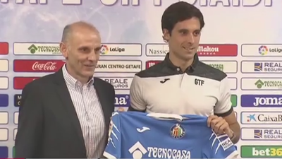 El Getafe presenta a su nuevo fichaje
