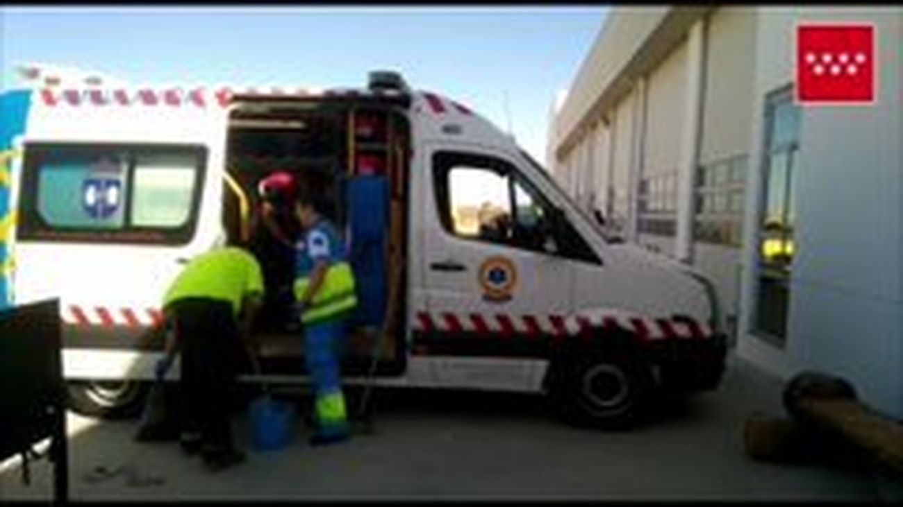 Herido grave un trabajador al caer desde seis metros en una obra en Valdemoro