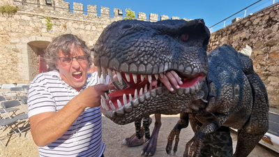 Dinosaurios y dragones en San Martín de Valdeiglesias