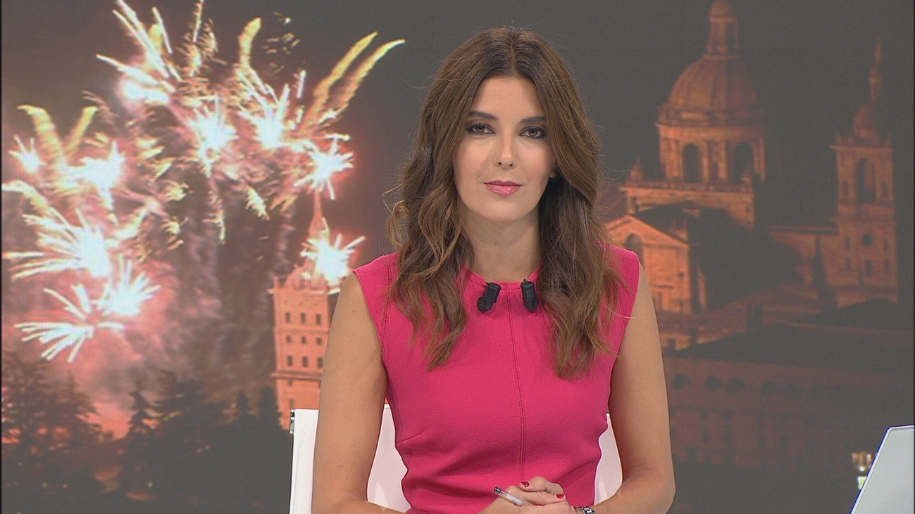 Los 'seguros' fuegos artificiales de San Lorenzo de El Escorial