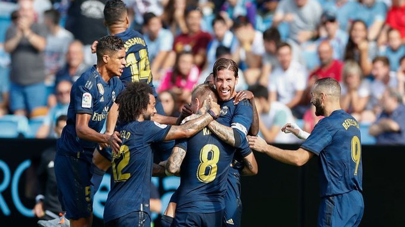 Victoria del Real Madrid en Balaídos