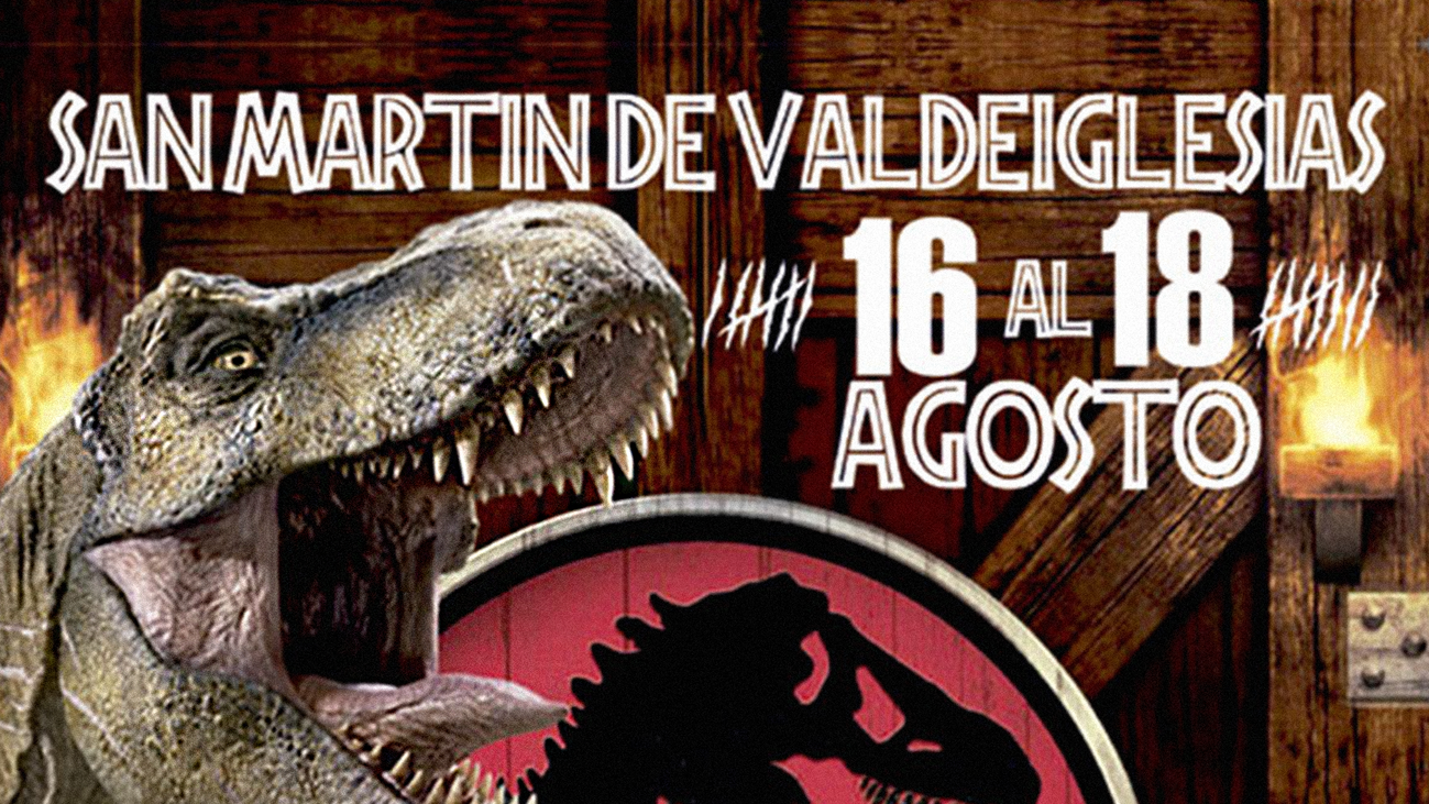 Las calles de San Martín de Valdeiglesias se llenan de dinosaurios