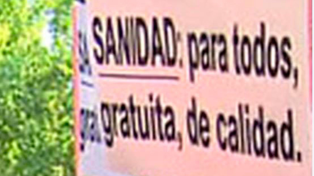 La Marea Blanca vuelve a manifestarse contra los recortes horarios y derivaciones en Atención Primaria