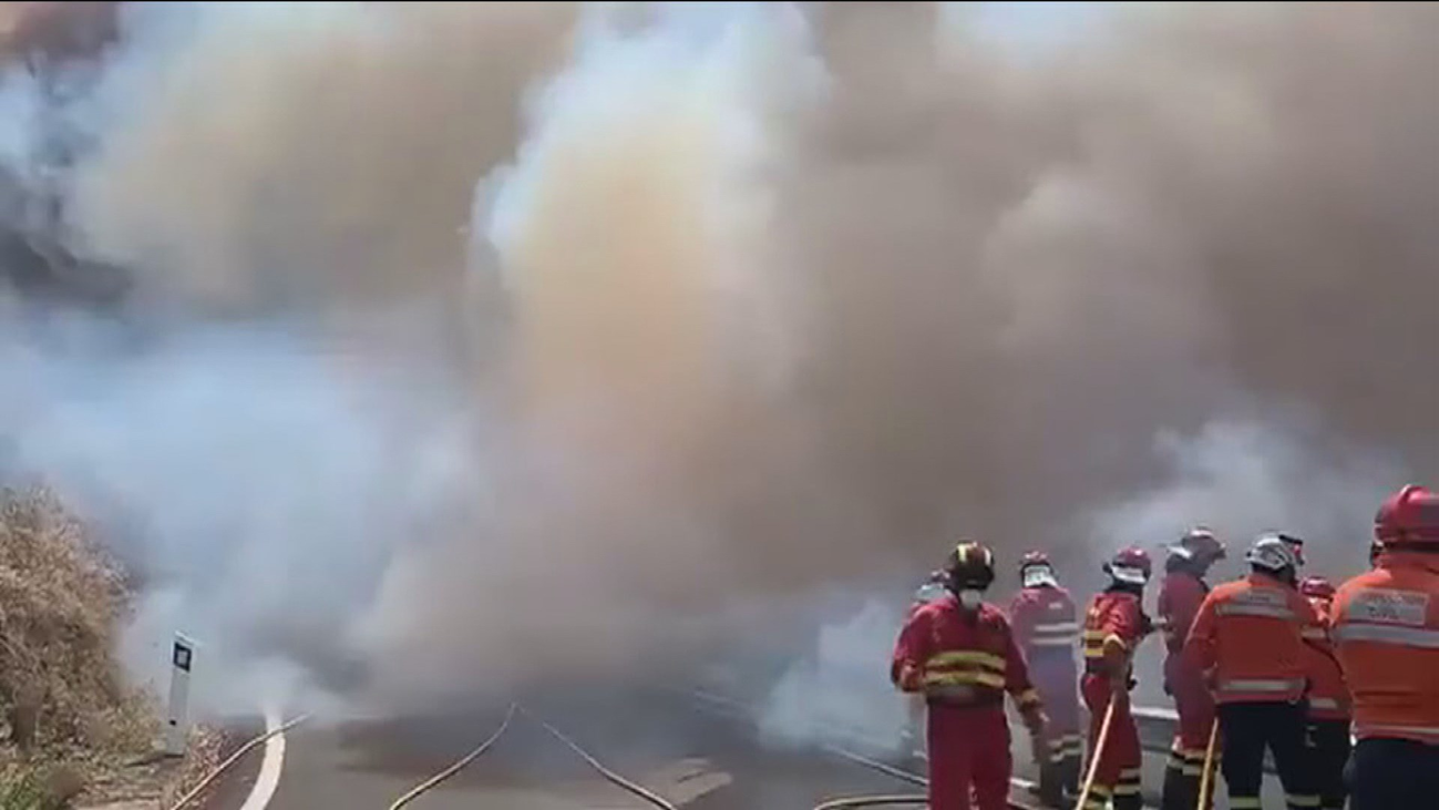 El incendio de Gran Canaria desaloja a 9.000 personas