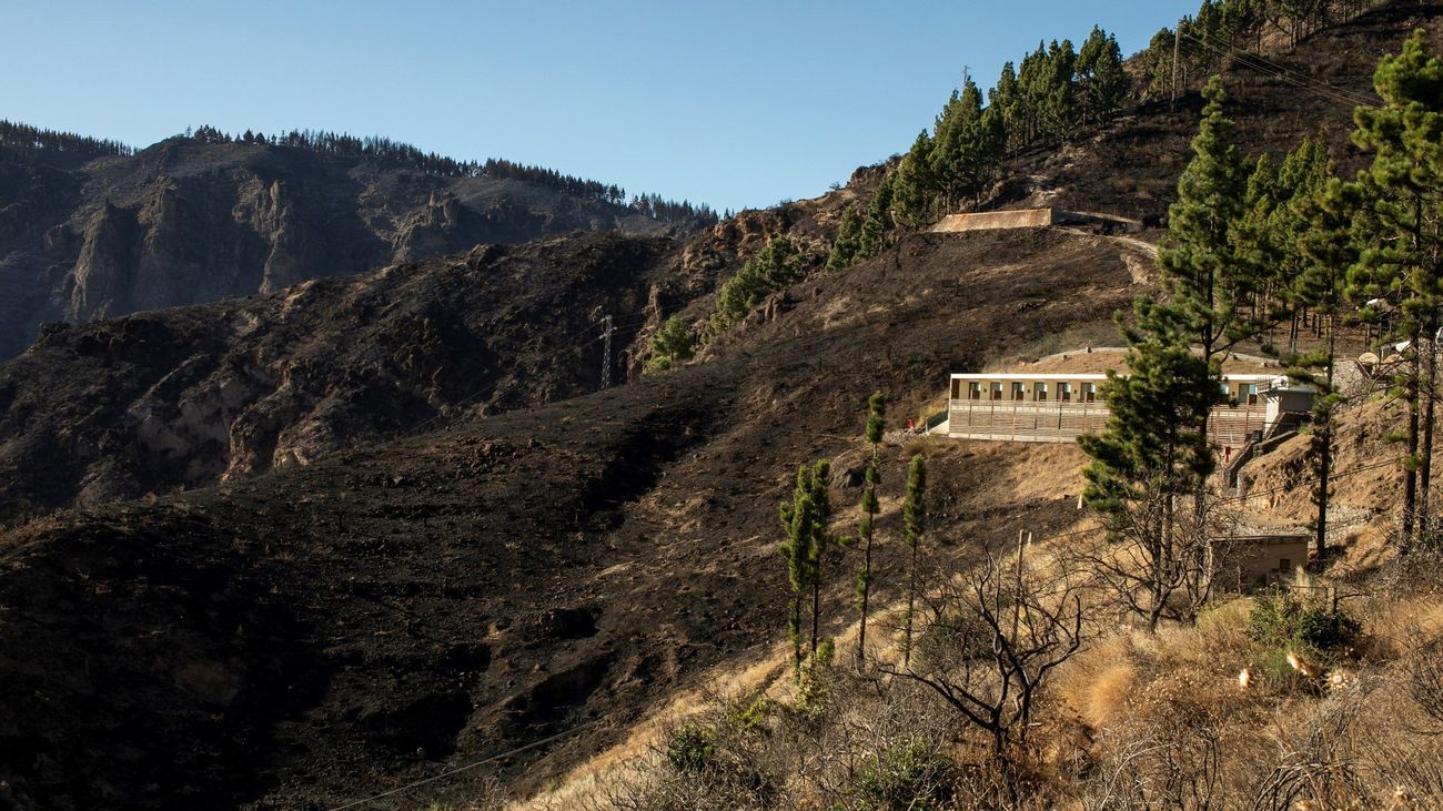 Incendio en Gran Canaria