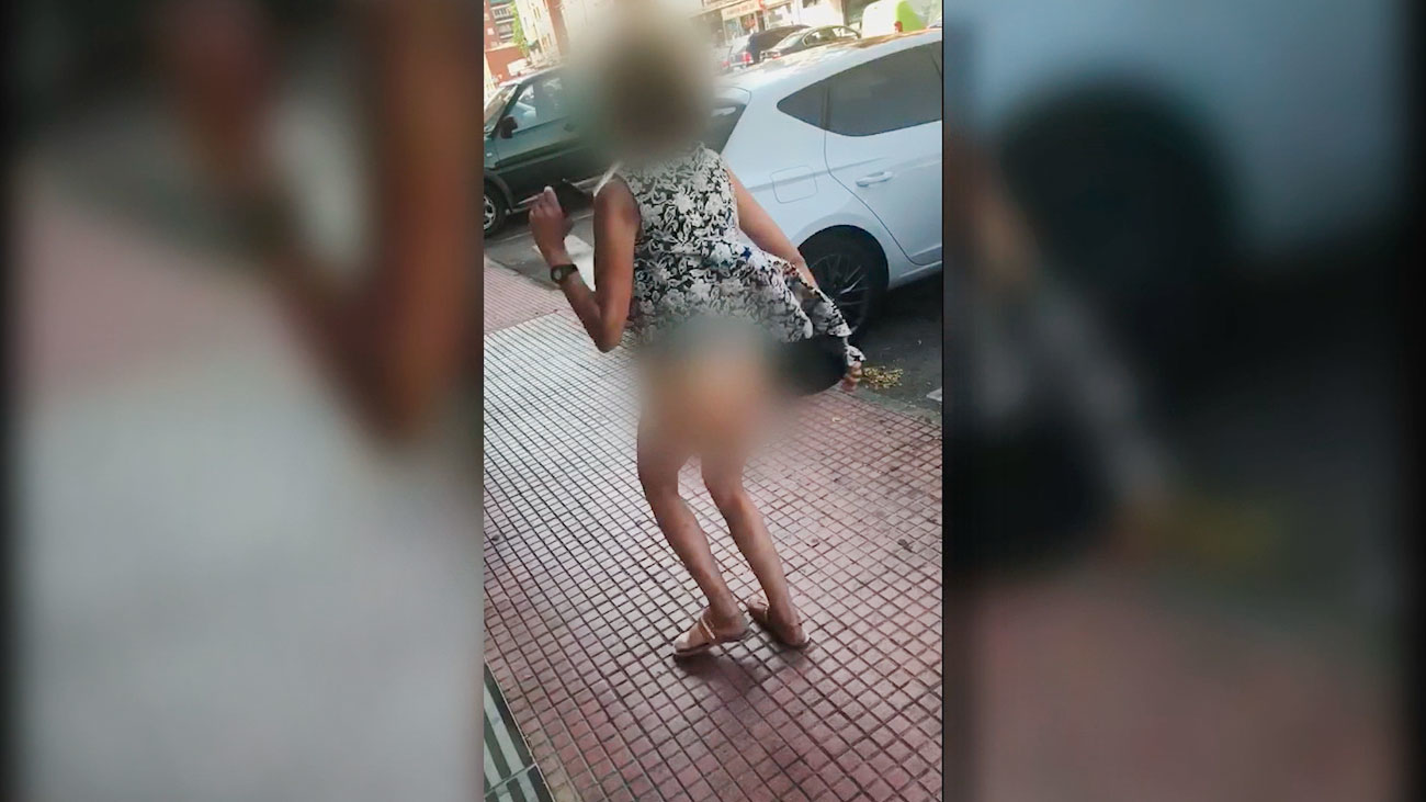 Identificada la vecina que grita, rompe cristales y orina en las calles en Alcalá
