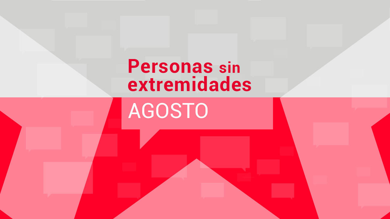 Telemadrid en agosto con las personas sin extremidades