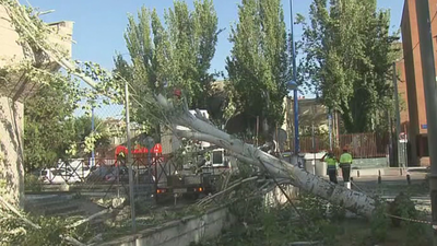 La tormenta provocó inundaciones de Metro, desvío de 9 vuelos y 200 avisos