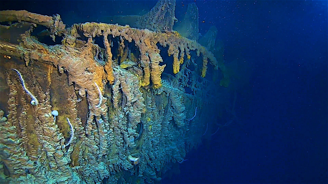Las bacterias consumen los restos del Titanic