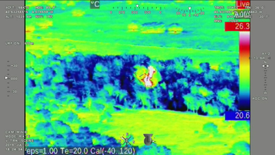 Cámaras termográficas para controlar los incendios provocados por rayos
