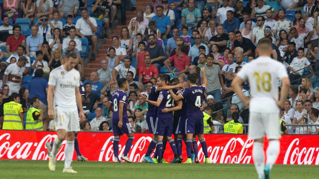 El Real Madrid empata ante el Valladolid y vuelve a las dudas en el Bernabéu (1-1)