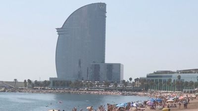 La bomba hallada en una playa de Barcelona se explotará  este lunes