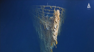 El Titanic se descompone