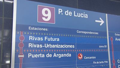 Restablecida la circulación de la Línea 9 entre Arganda del Rey y La Poveda