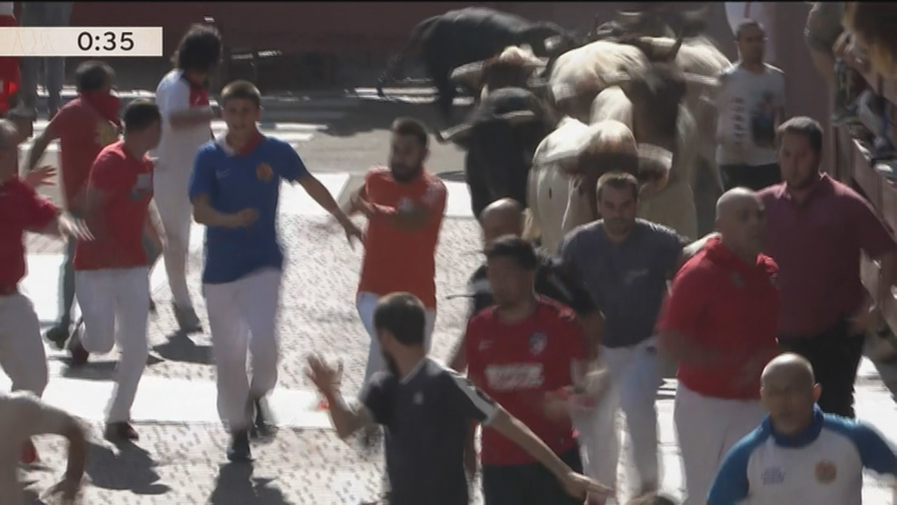 Nueve heridos en el primer encierro de San Sebastián de los Reyes
