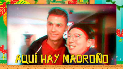 Cristiano Ronaldo, perseguido por un fan