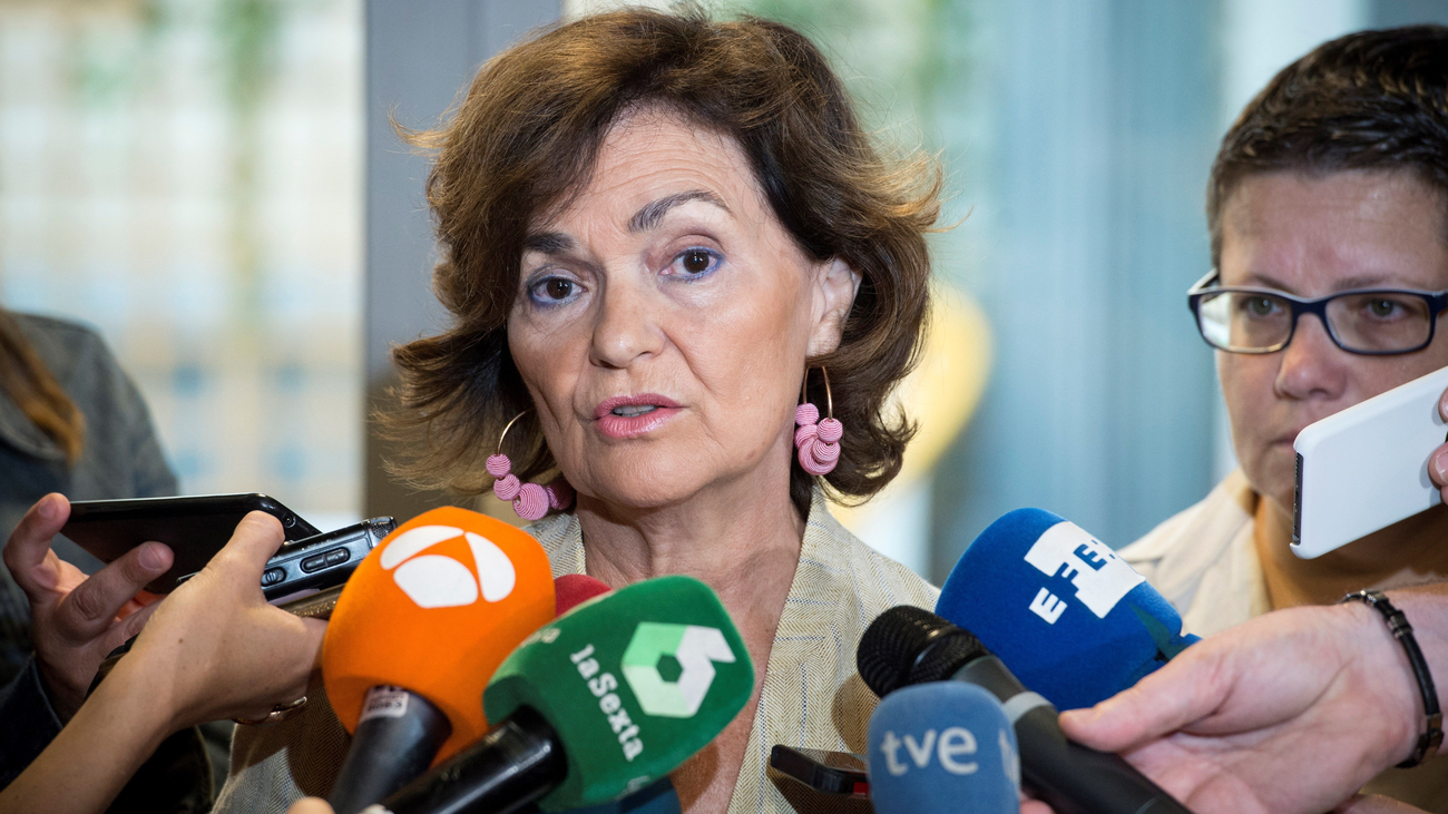 Calvo dice que el programa de gobierno que ultima  Sánchez incluirá propuestas de Podemos