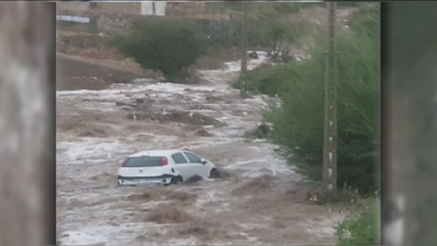 Las tormentas dejan inundaciones y daños materiales en el centro peninsular