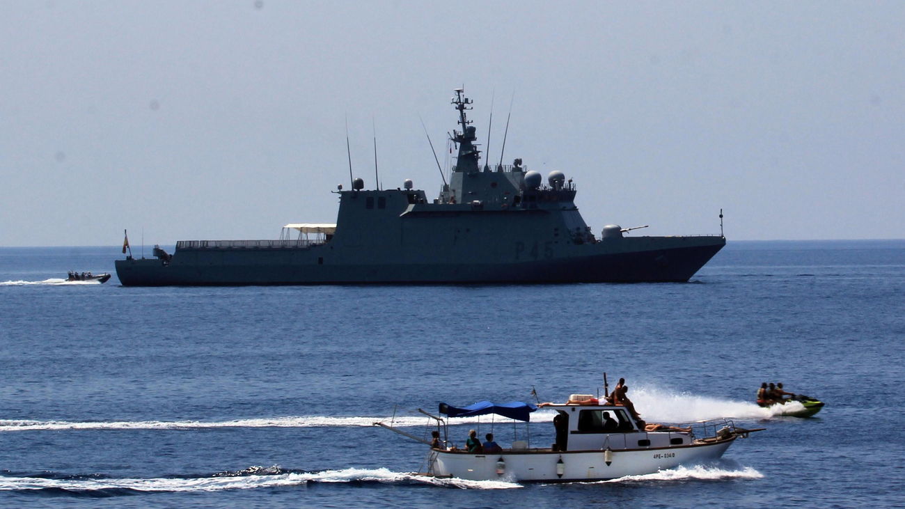 El Audaz, rumbo a San Roque (Cádiz) con los 15 migrantes a bordo