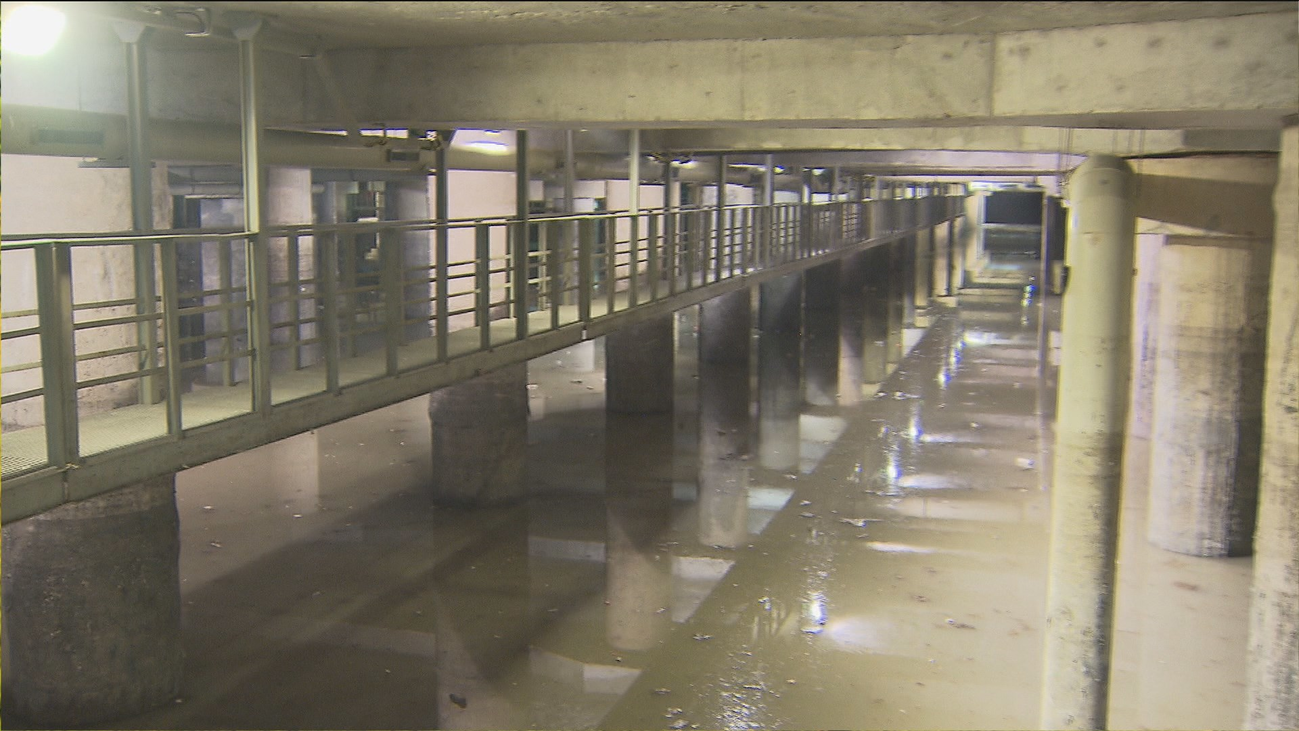 Los litros recogidos en la tromba del lunes podrían llenar el Bernabéu