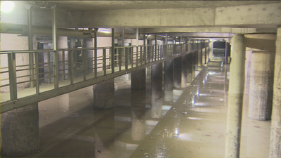 Los litros recogidos en la tromba del lunes podrían llenar el Bernabéu