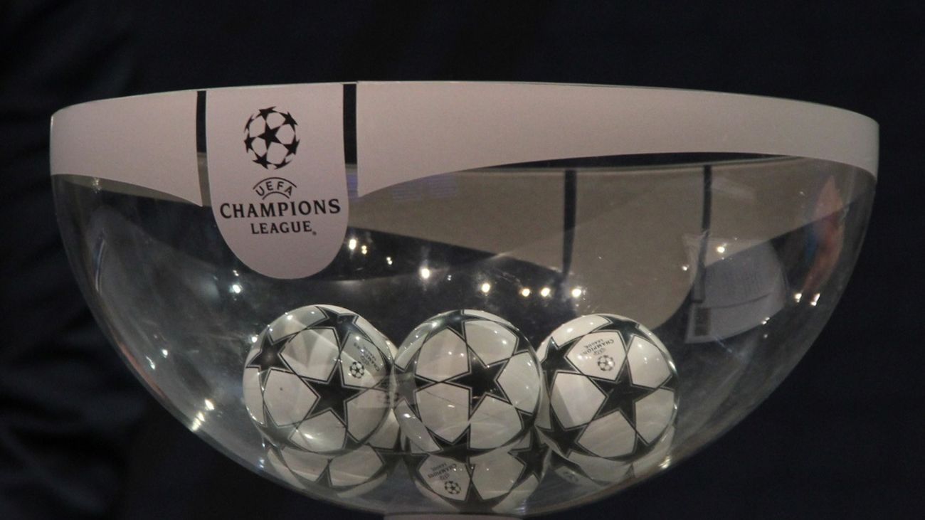 Este es el resultado del sorteo de la Champions