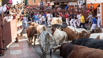 Once heridos en el quinto encierro de San Sebastián de los Reyes