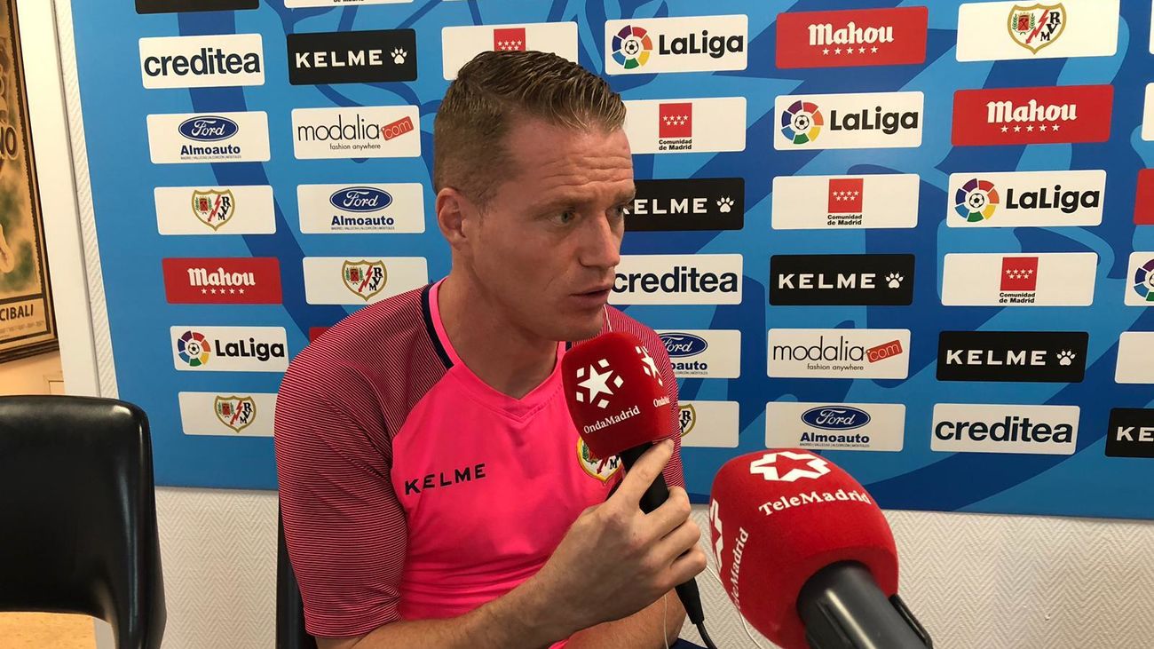 Entrevista con Alberto García, capitán del Rayo Vallecano