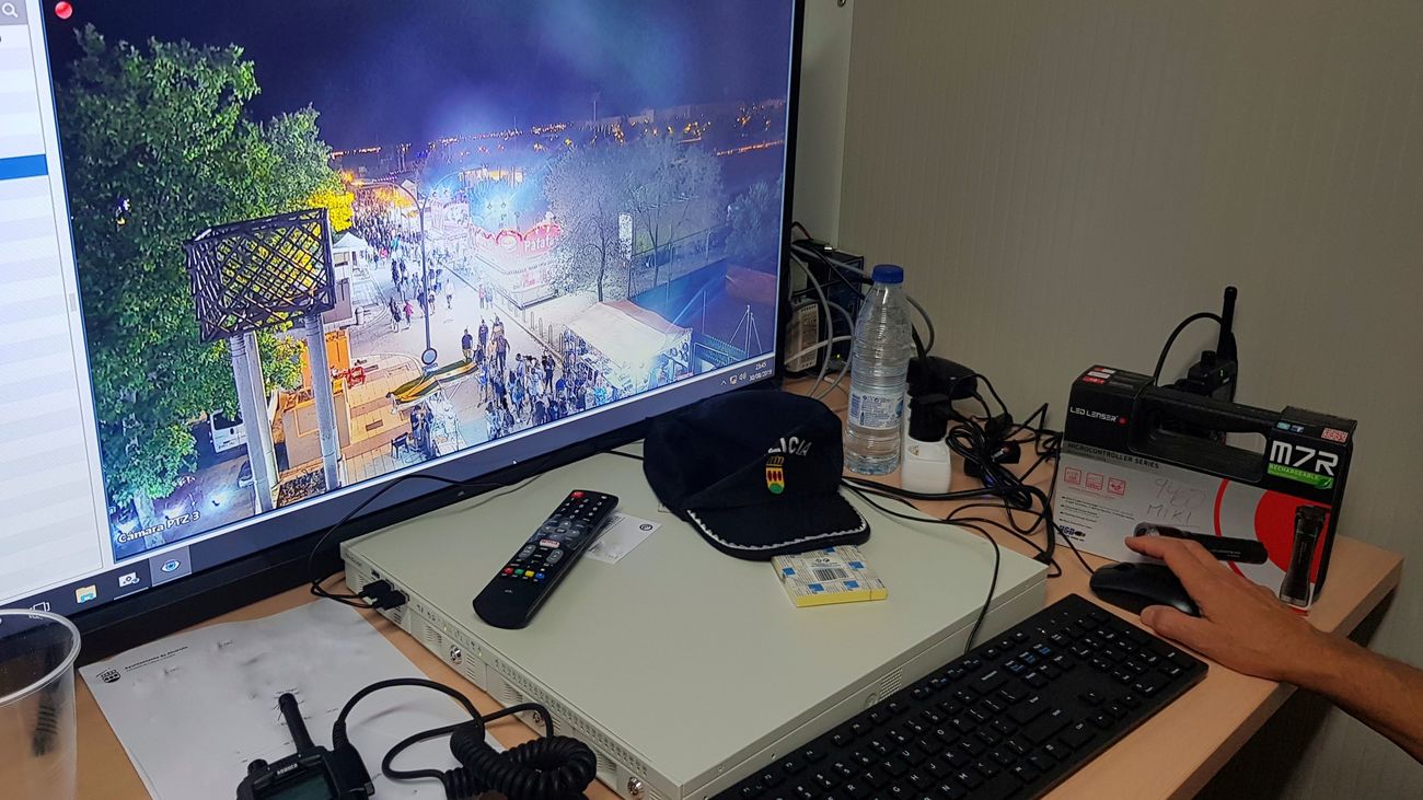 Alcorcón incorpora un sistema de videovigilancia para el recinto ferial en fiestas