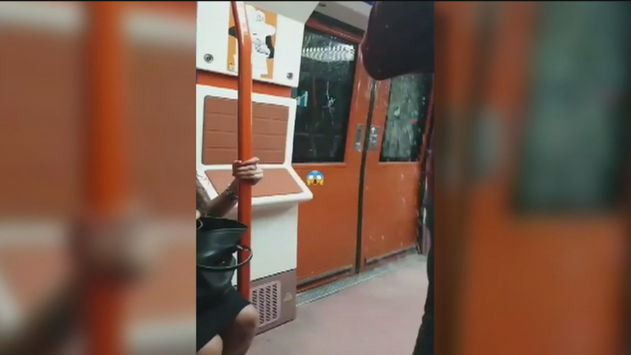 Retiran y reparan el tren del metro de Madrid que sufrió una 'cascada' tras una tormenta
