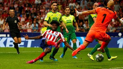 Gol de Thomas, del Atleti, al Eibar (3-2)