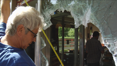 Robo nocturno en un bar de la calle Puentelarra de Vallecas